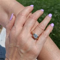 Vicenza - Piazzetta Palladio 2 - Anello Valentina Callegher Donna in Oro giallo Diamante 0.40 Ct 12772/1*SOG - 12772/1*SOG
